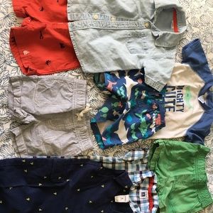 Lot of carters summer clothes 6-9 months